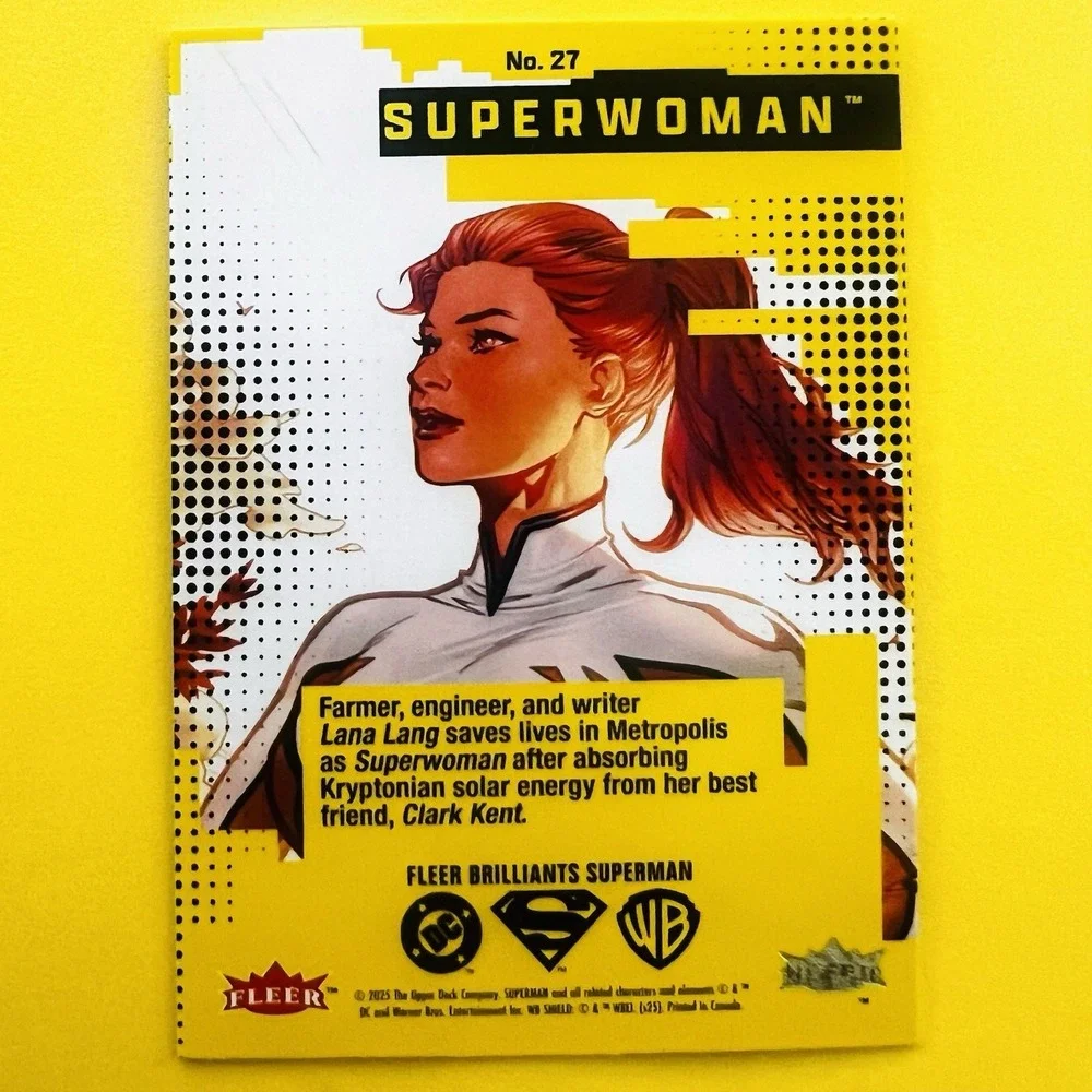 2025 Fleer Upper Deck Brilliants Superman Superwoman‎ #27 Base DC